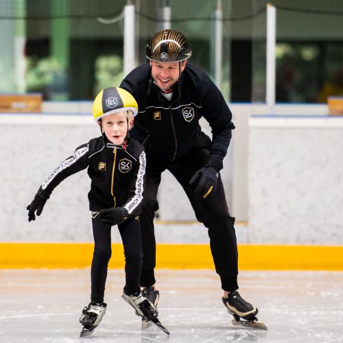 Skating lessons from Sven Kramer Academy